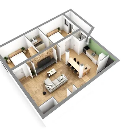 Le Fonctionnel - Travelhome Apartment